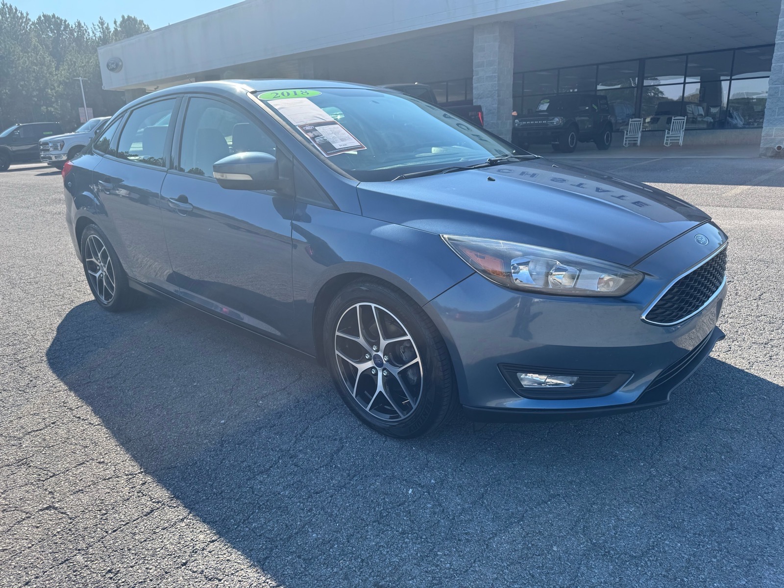 Certified 2018 Ford Focus SEL with VIN 1FADP3H23JL208769 for sale in Cedartown, GA