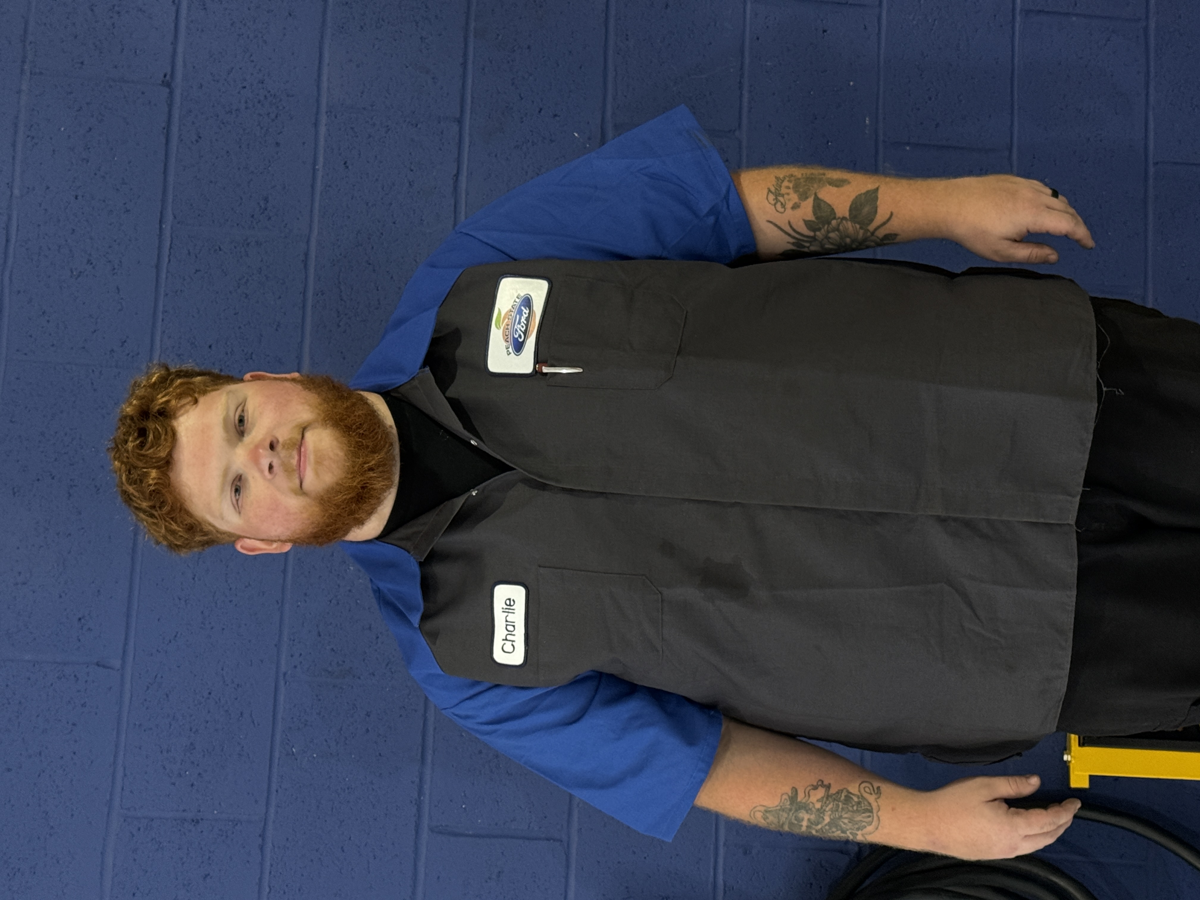 Staff member Charlie Dixon from 1f0ad230e246