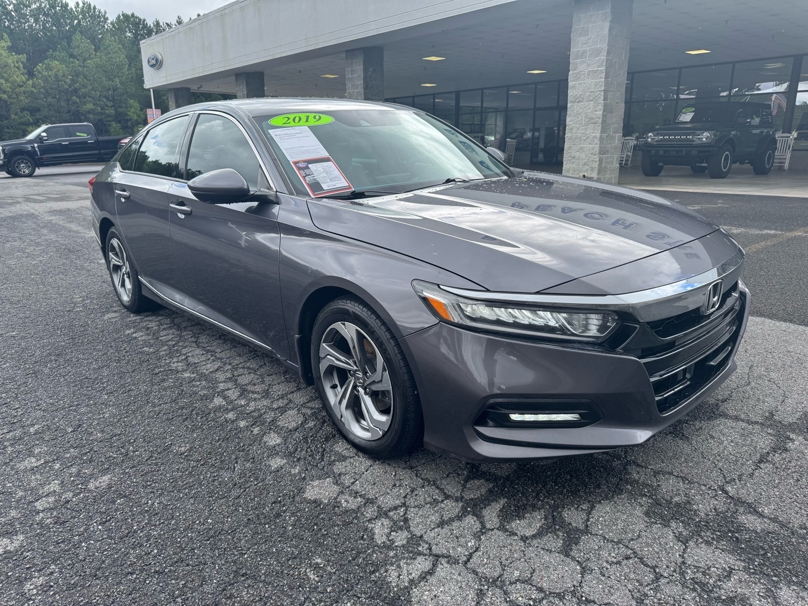 Used 2019 Honda Accord EX-L with VIN 1HGCV1F59KA130896 for sale in Cedartown, GA