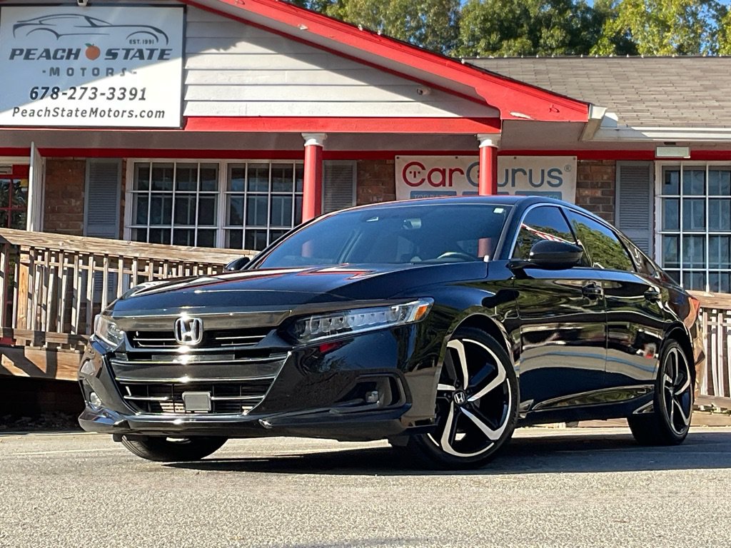 Used 2021 Honda Accord Sedan Sport 4dr Car