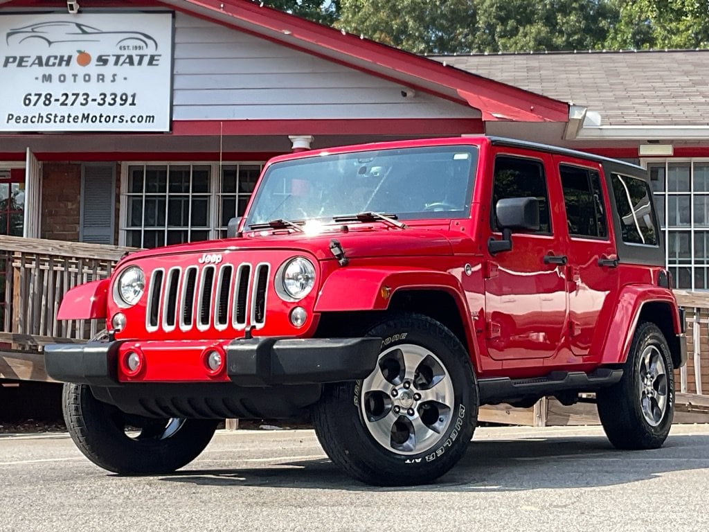 Used 2016 Jeep Wrangler Unlimited Sahara Convertible