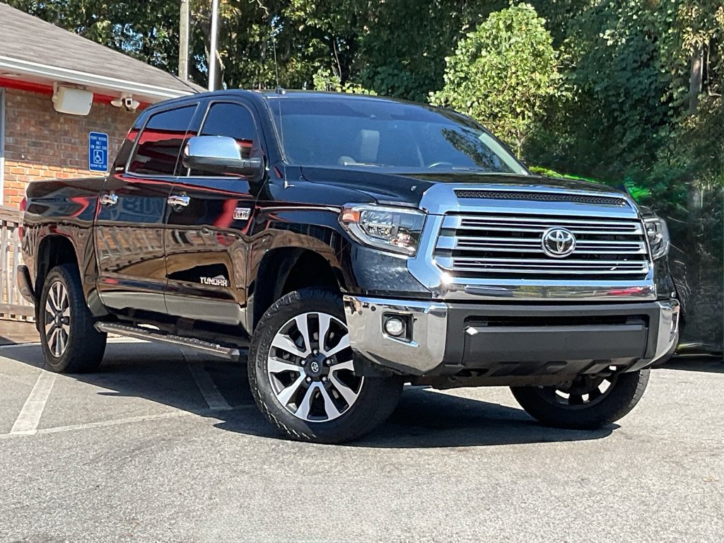 Used 2018 Toyota Tundra 4WD GRAY Crew Cab Pickup