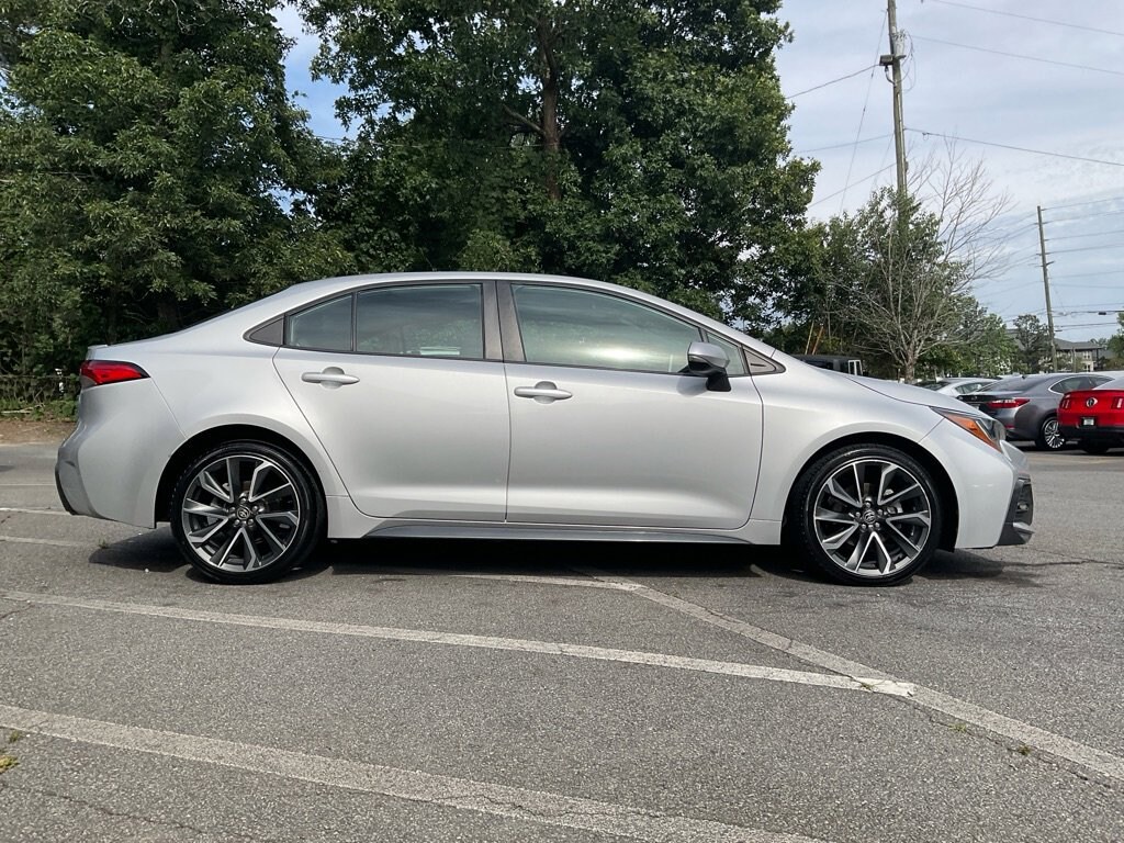 Used 2020 Toyota Corolla BLACK