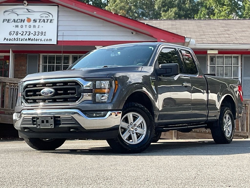 Used 2023 Ford F-150 GRAY Extended Cab Pickup