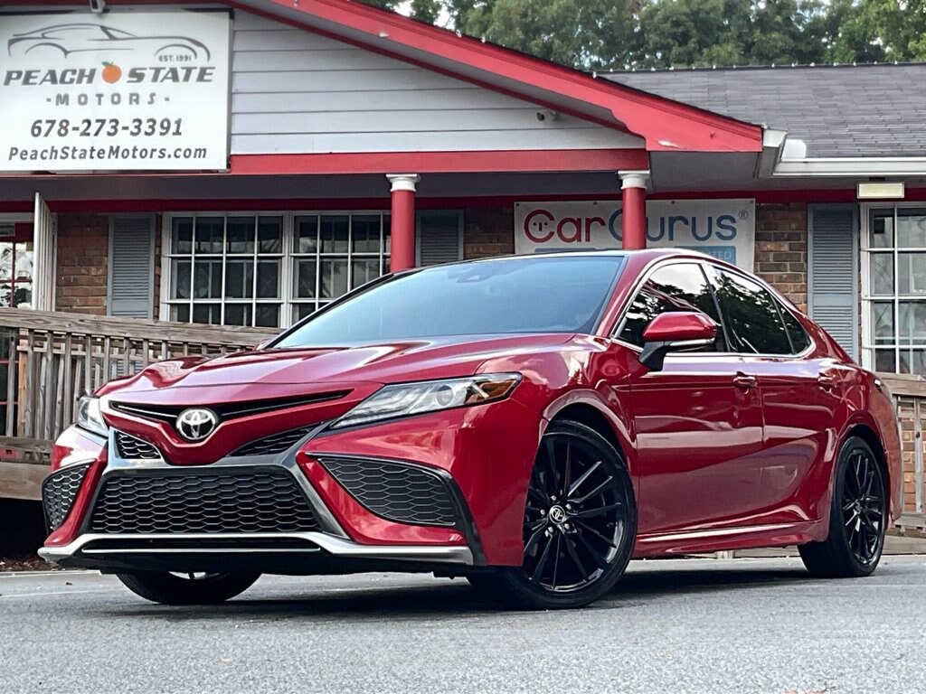 Used 2021 Toyota Camry XSE 4dr Car
