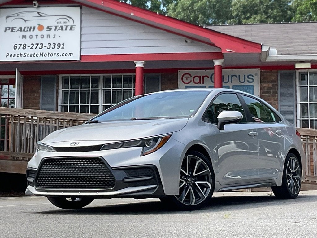 Used 2020 Toyota Corolla BLACK
