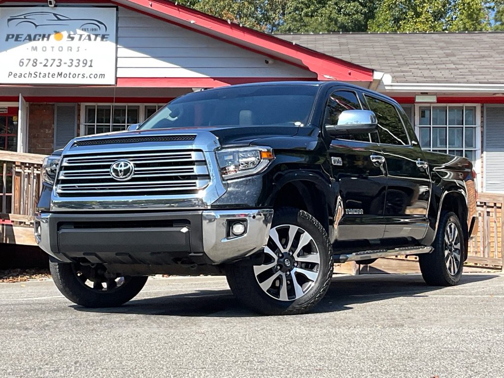 Used 2018 Toyota Tundra 4WD GRAY Crew Cab Pickup
