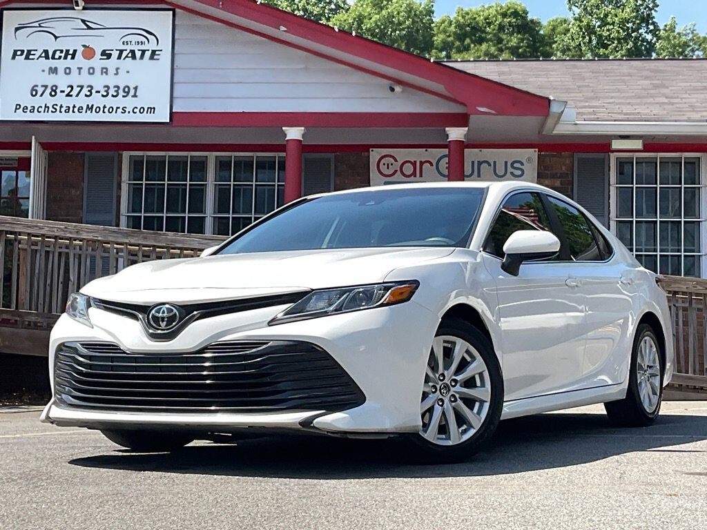 Used 2019 Toyota Camry GRAY Sedan