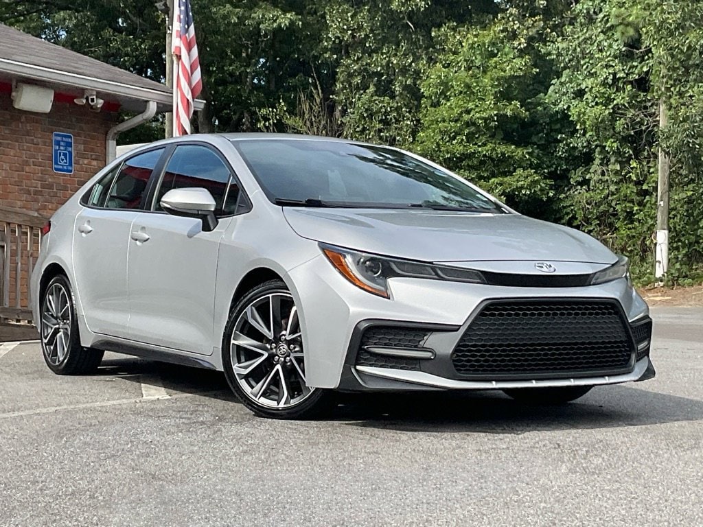 Used 2020 Toyota Corolla BLACK