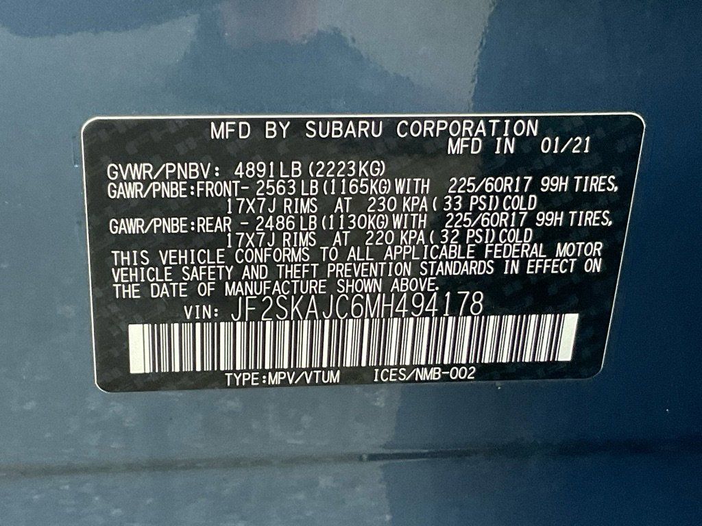 2021 Subaru Forester Premium - Photo 52