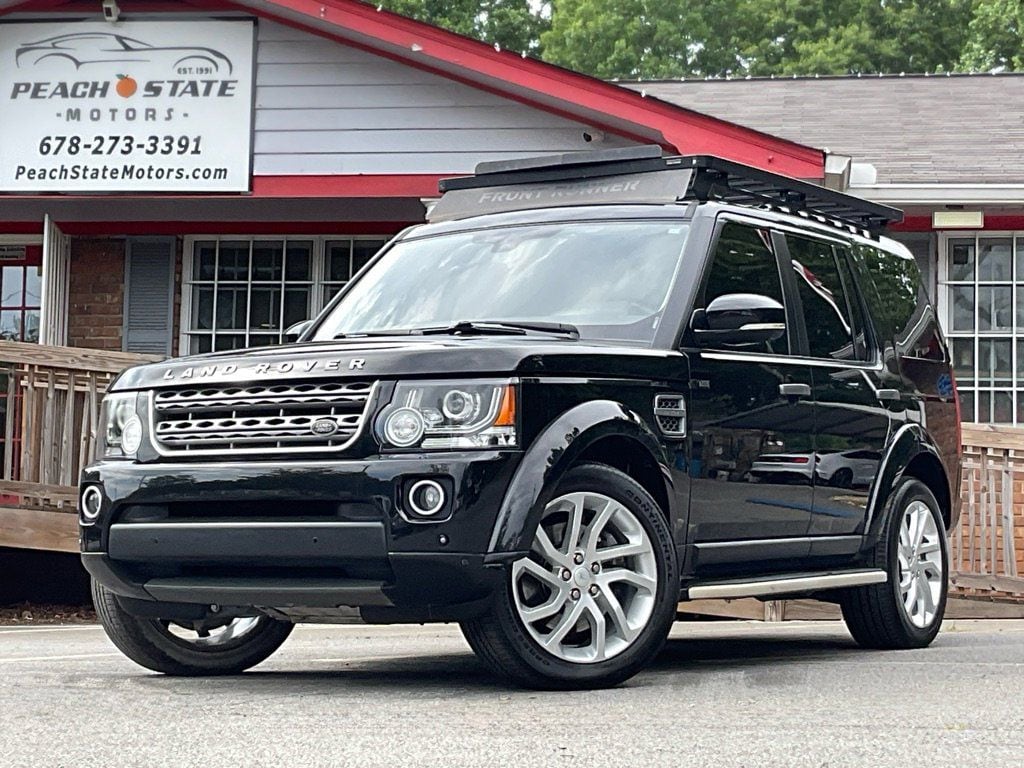 Used 2016 Land Rover LR4 BLACK SUV