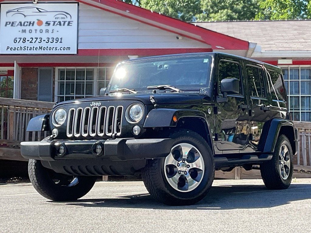 Used 2017 Jeep Wrangler Unlimited Sahara Sahara 4x4