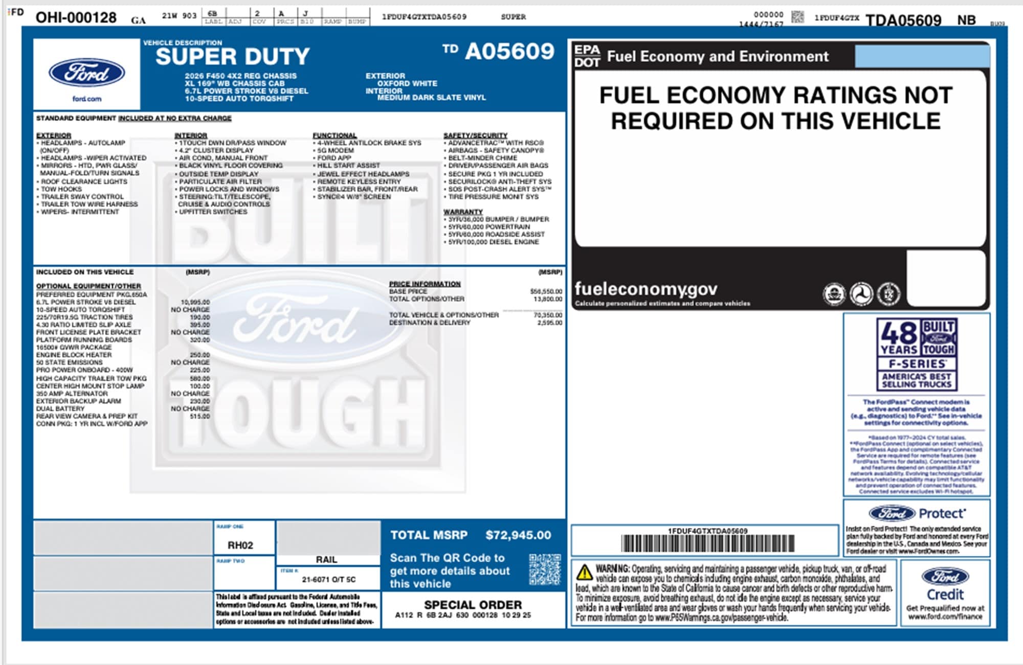 2026 Ford F-450 Super Duty Chassis Cab XL - Photo 13