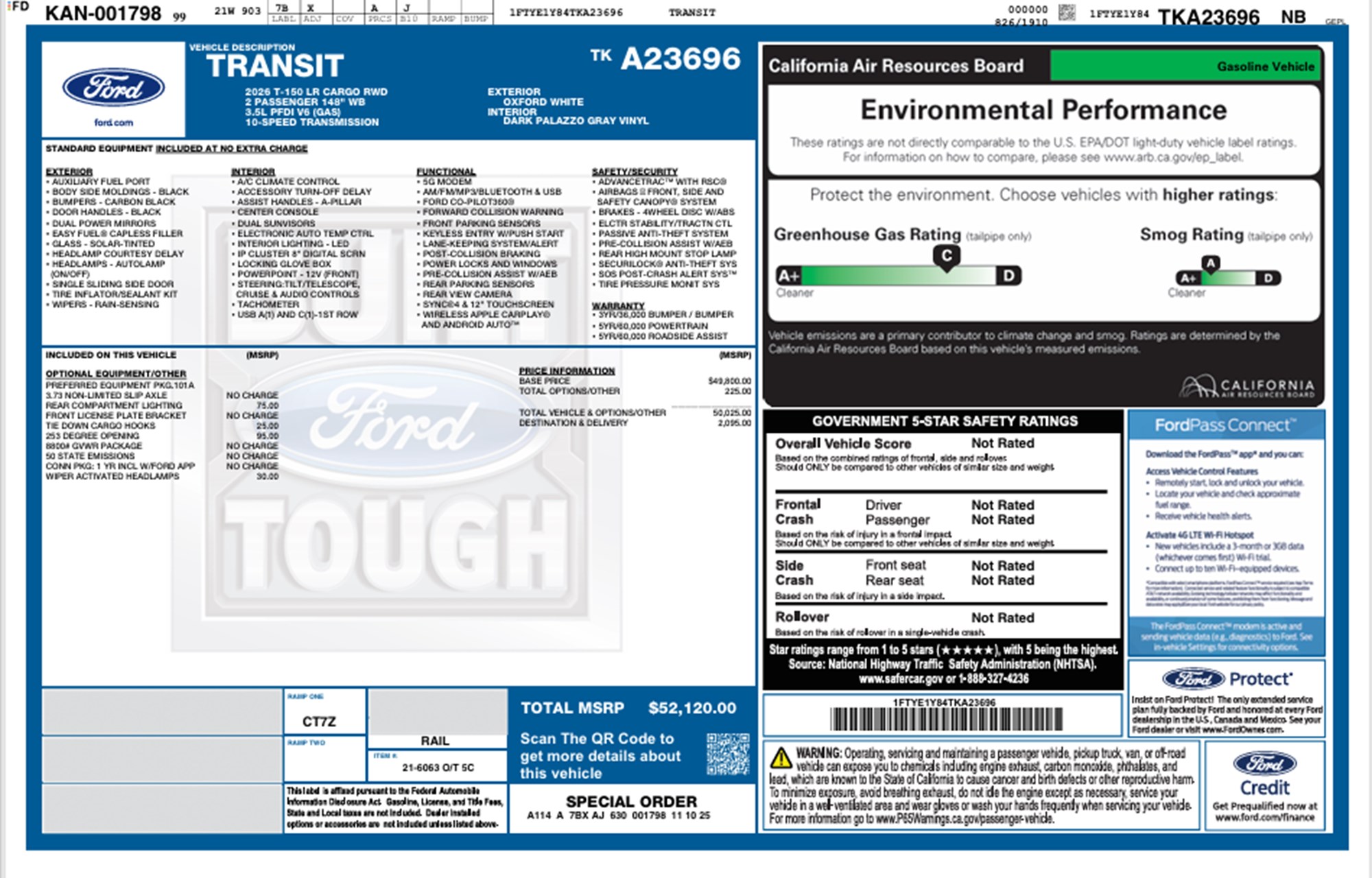 2026 Ford Transit Van Base - Photo 10