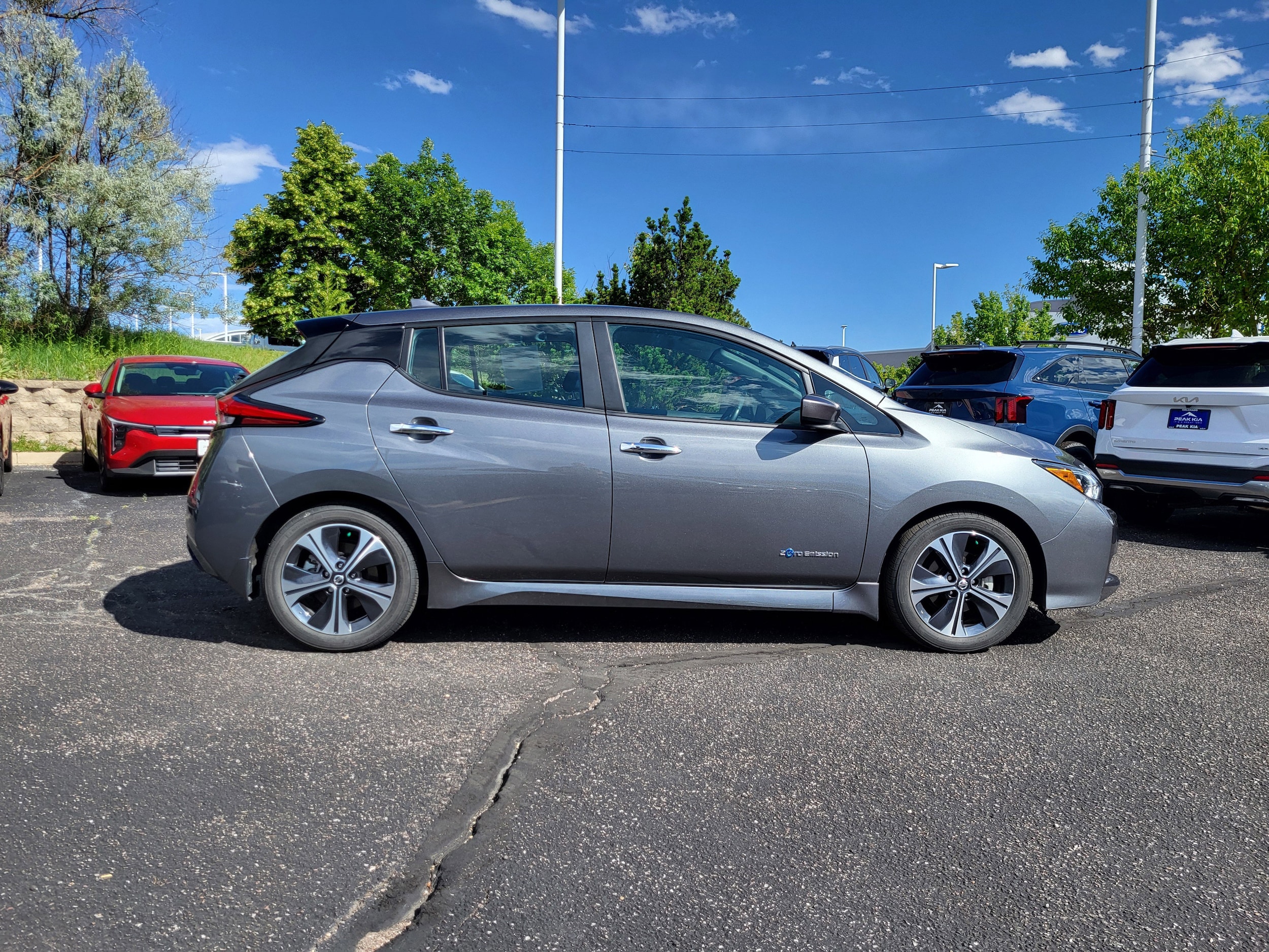 Used 2018 Nissan LEAF SV with VIN 1N4AZ1CP3JC301800 for sale in Colorado Springs, CO