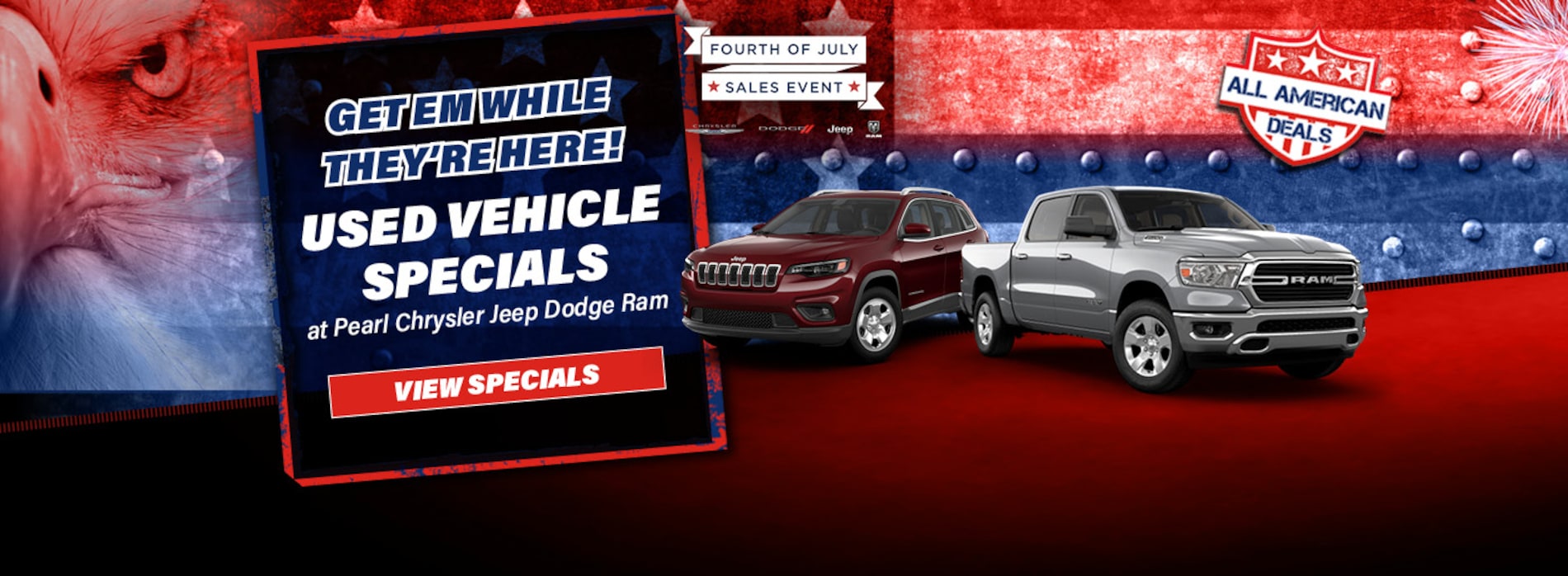 Pearl Chrysler Jeep Dodge Car Dealer in Peotone, IL