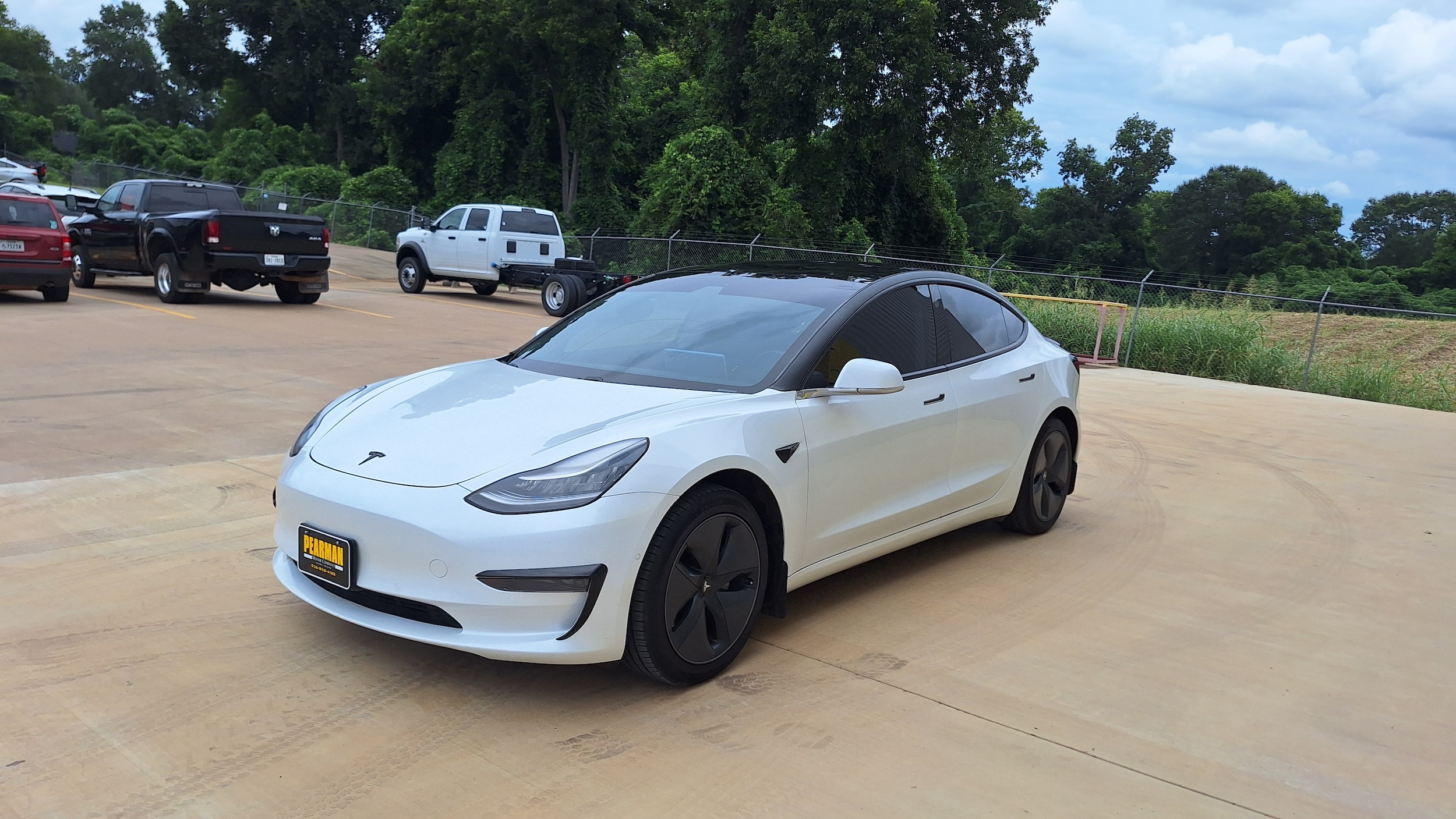 Used 2020 Tesla Model 3 Base with VIN 5YJ3E1EA0LF745374 for sale in Alto, TX