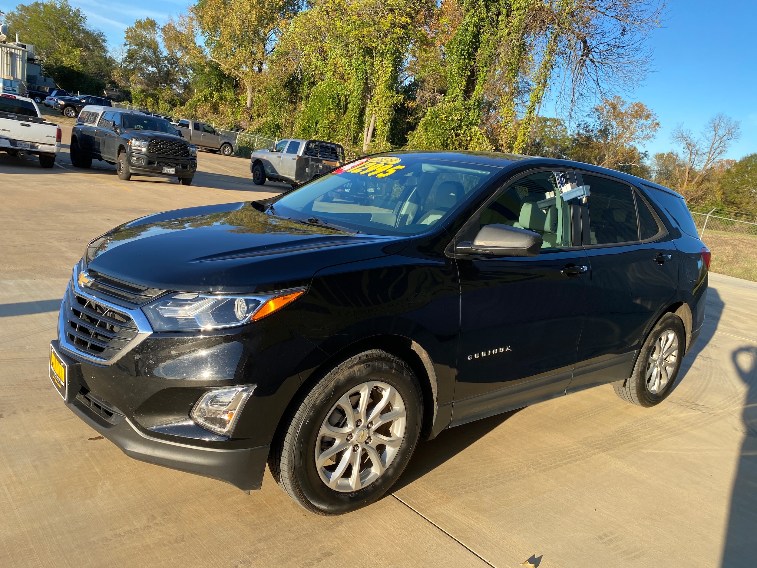 Used 2020 Chevrolet Equinox LS with VIN 2GNAXHEV8L6241181 for sale in Alto, TX