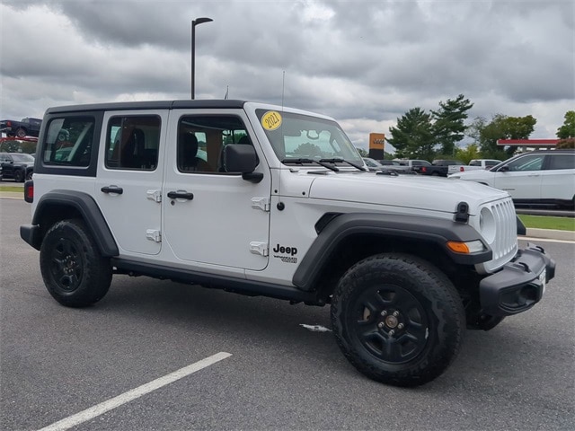 Used 2021 Jeep Wrangler Unlimited Sport with VIN 1C4HJXDN5MW700176 for sale in Richmond, VA