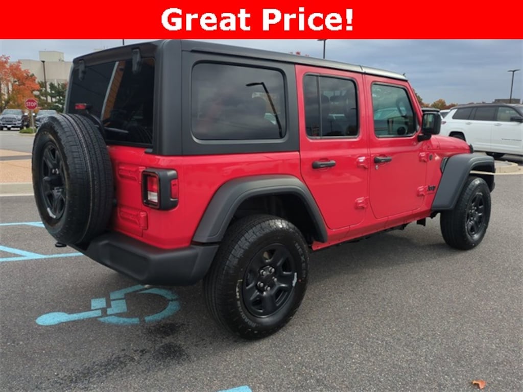 New 2026 Jeep Wrangler Sport Sport Utility