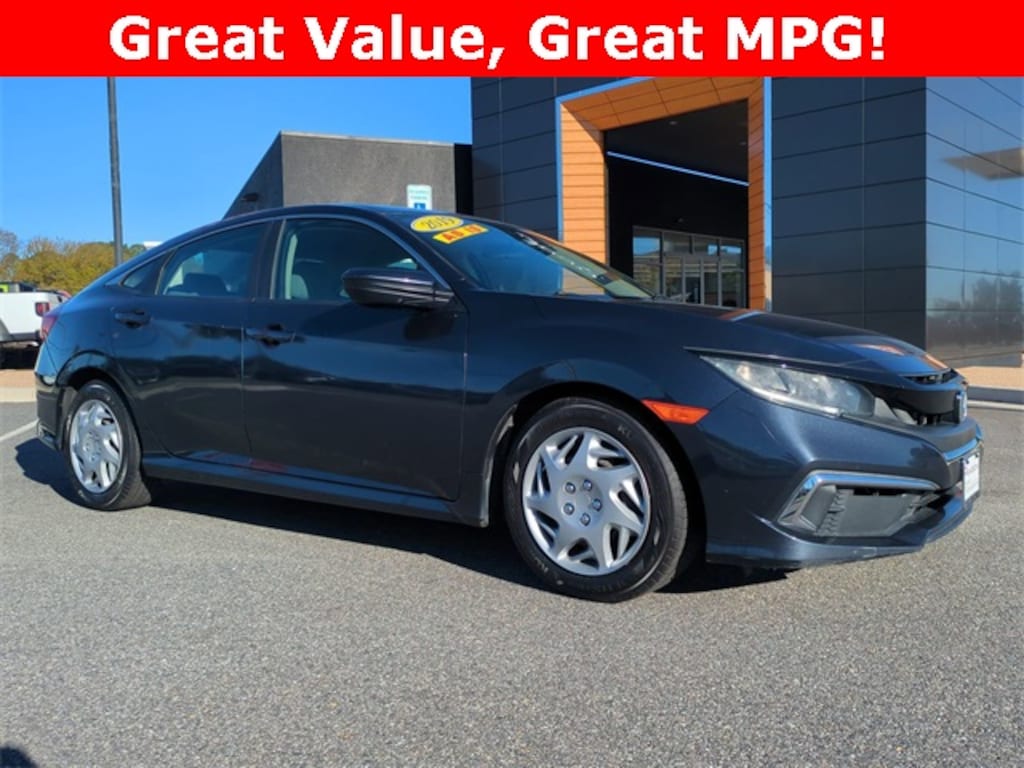 Used 2019 Honda Civic LX Sedan