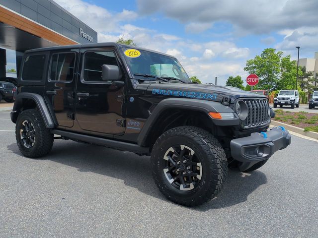 Used 2025 Jeep Wrangler 4xe Rubicon 4XE with VIN 1C4RJXR66SW602552 for sale in Richmond, VA
