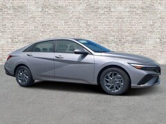 2026 Hyundai Elantra Hybrid Blue Sedan