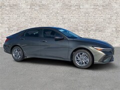 2026 Hyundai Elantra Hybrid Blue Sedan