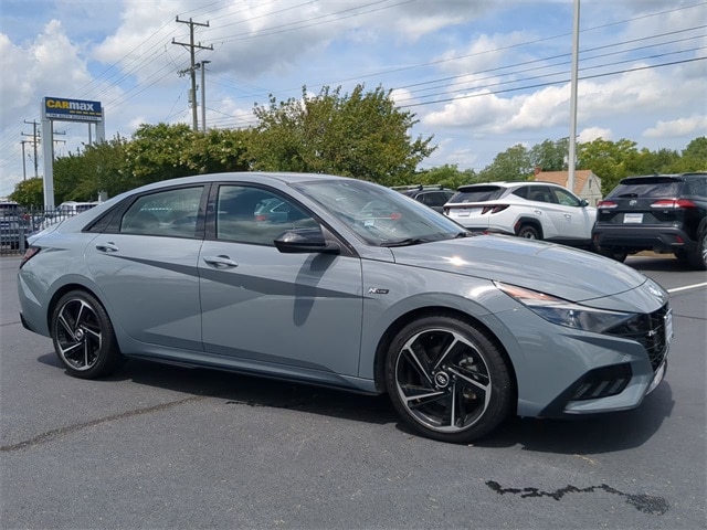 Used 2021 Hyundai Elantra N Line with VIN KMHLR4AF5MU104989 for sale in Midlothian, VA