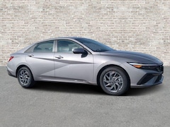 2026 Hyundai Elantra Hybrid Blue Sedan