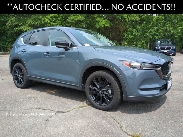 Used 2021 Mazda CX-5 Carbon Edition Turbo with VIN JM3KFBCY7M0422655 for sale in Richmond, VA