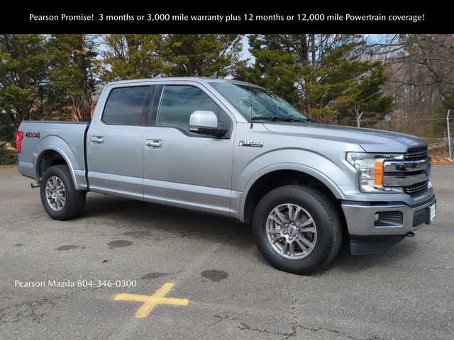 Used 2020 Ford F-150 Lariat with VIN 1FTEW1E55LKE57684 for sale in Richmond, VA
