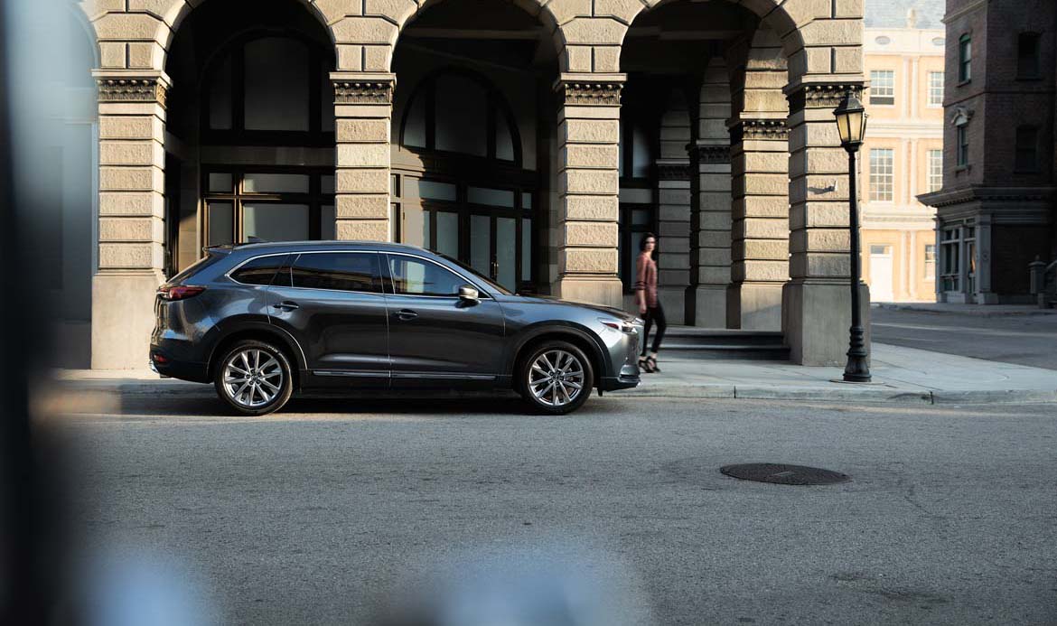 2019 MAZDA CX-9 parked in city
