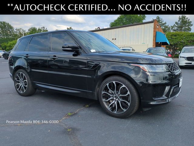 Used 2021 Land Rover Range Rover Sport HSE Silver Edition with VIN SALWR2SU4MA780833 for sale in Richmond, VA