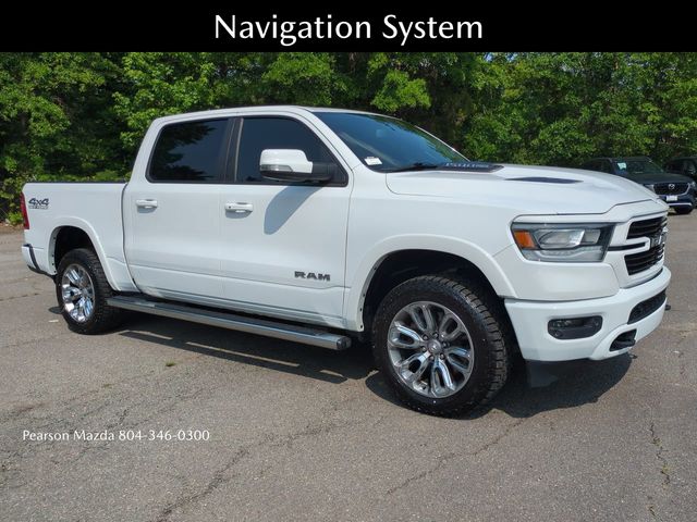 Used 2020 RAM Ram 1500 Pickup Laramie with VIN 1C6SRFJT0LN213670 for sale in Richmond, VA