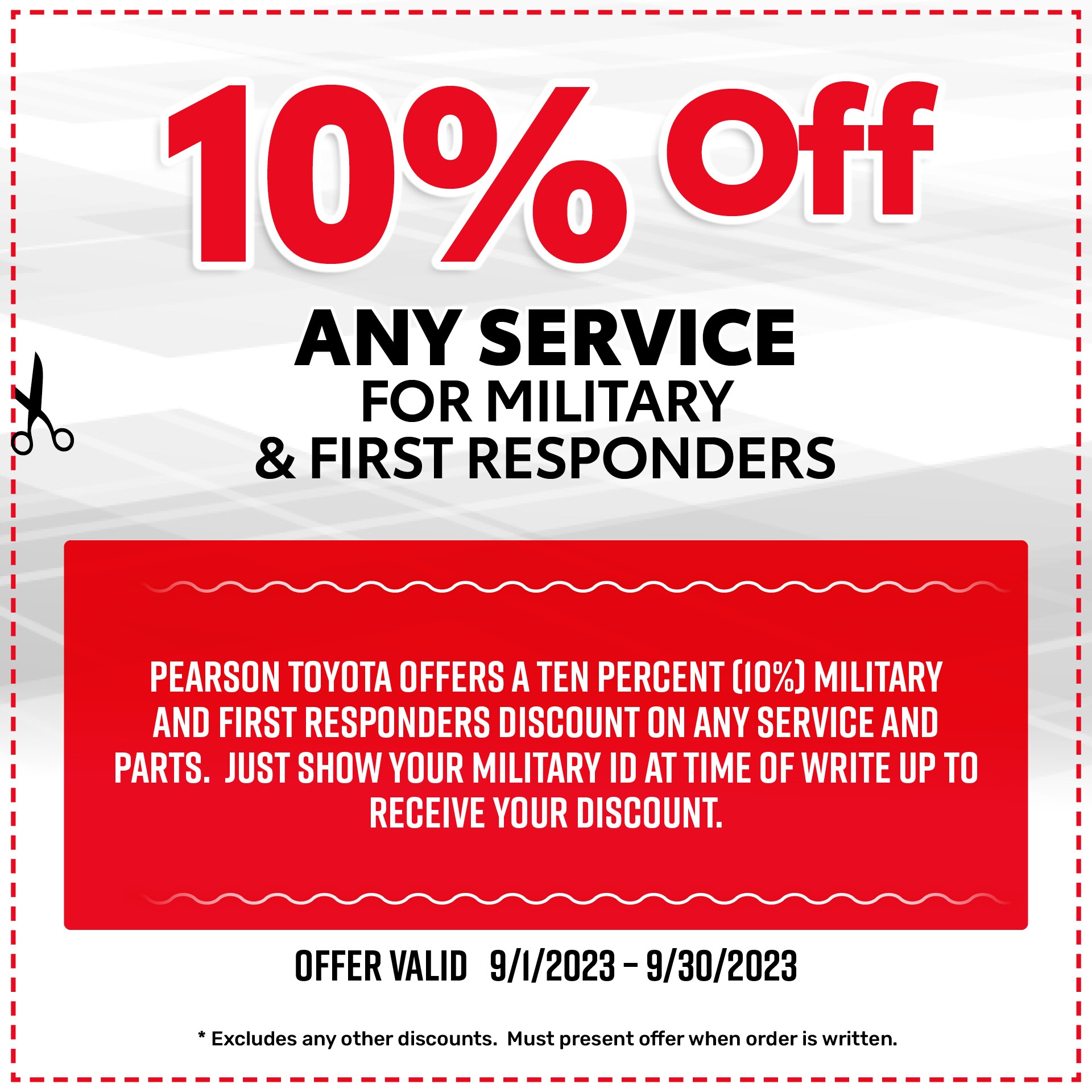 Pearson Toyota Service Specials Pearson Toyota