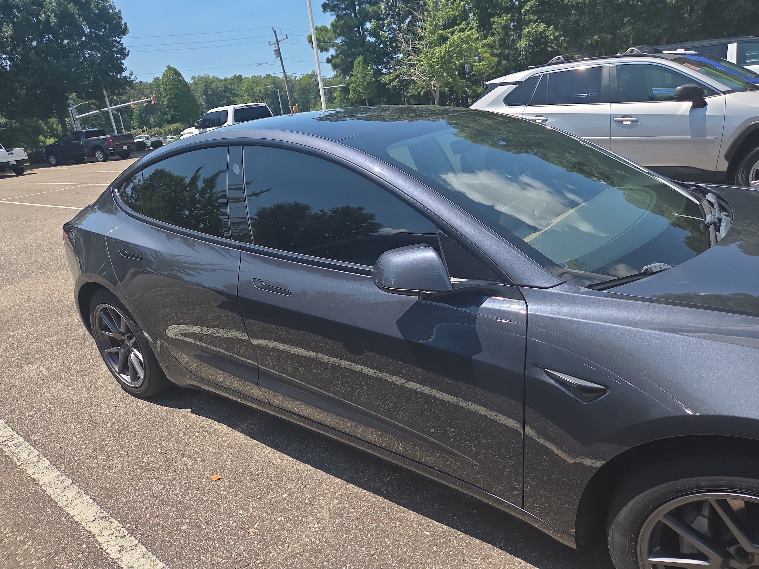 Used 2021 Tesla Model 3 Base with VIN 5YJ3E1EA4MF982063 for sale in Newport News, VA