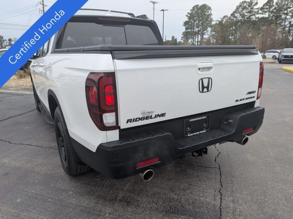 Certified 2023 Honda Ridgeline Black Edition Truck Crew Cab