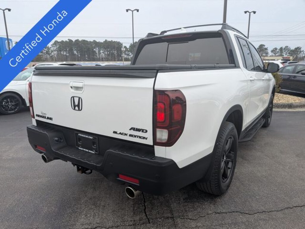 Certified 2023 Honda Ridgeline Black Edition Truck Crew Cab