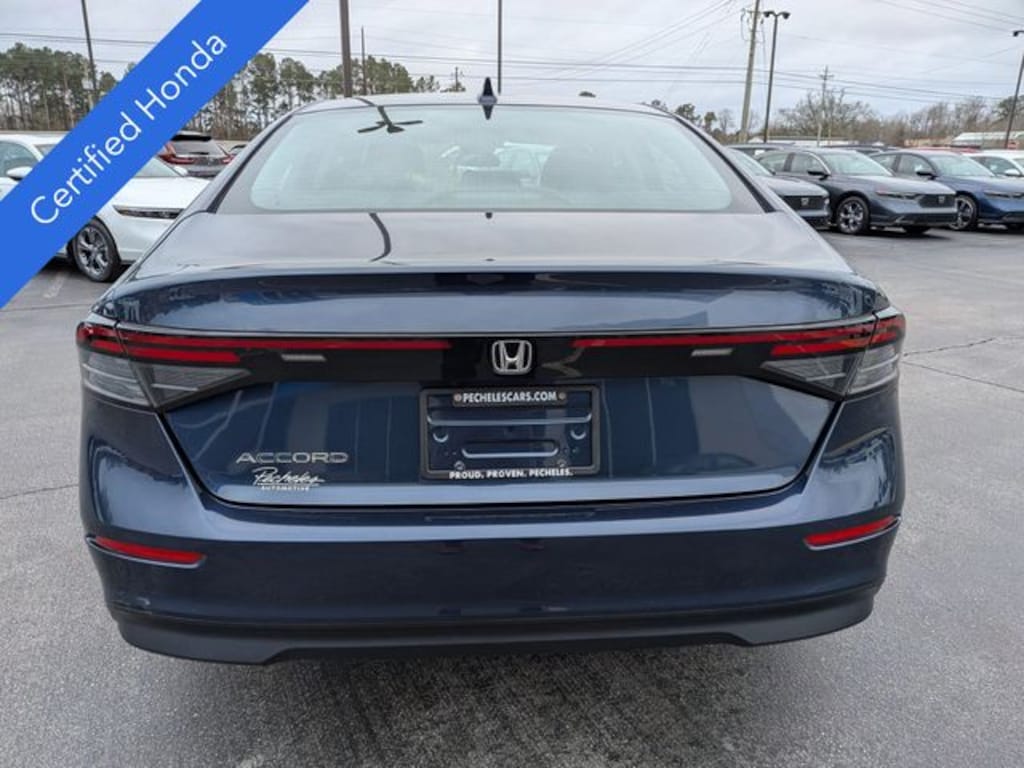 Certified 2024 Honda Accord EX Sedan