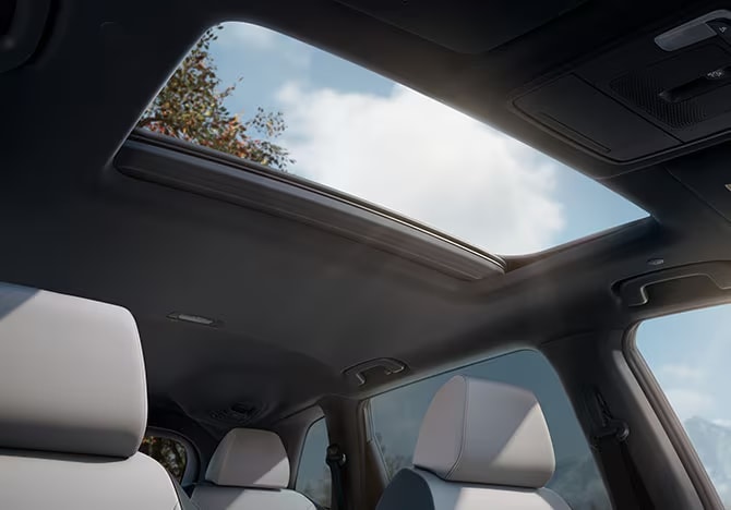 2026 Honda CR-V interior sunroof and cabin