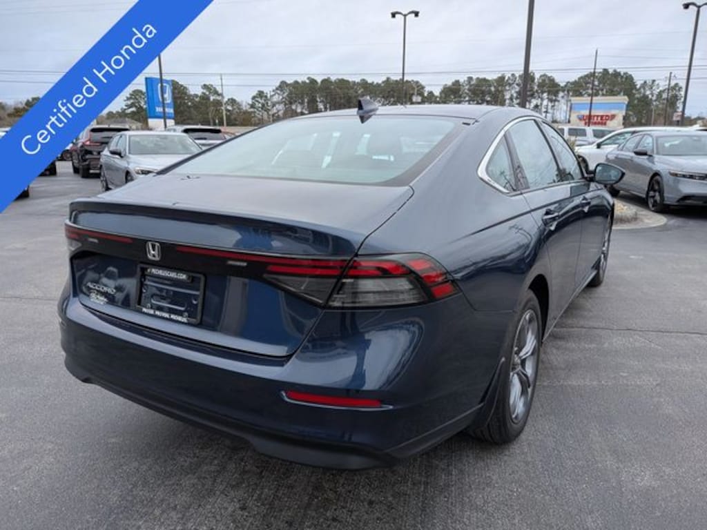 Certified 2024 Honda Accord EX Sedan