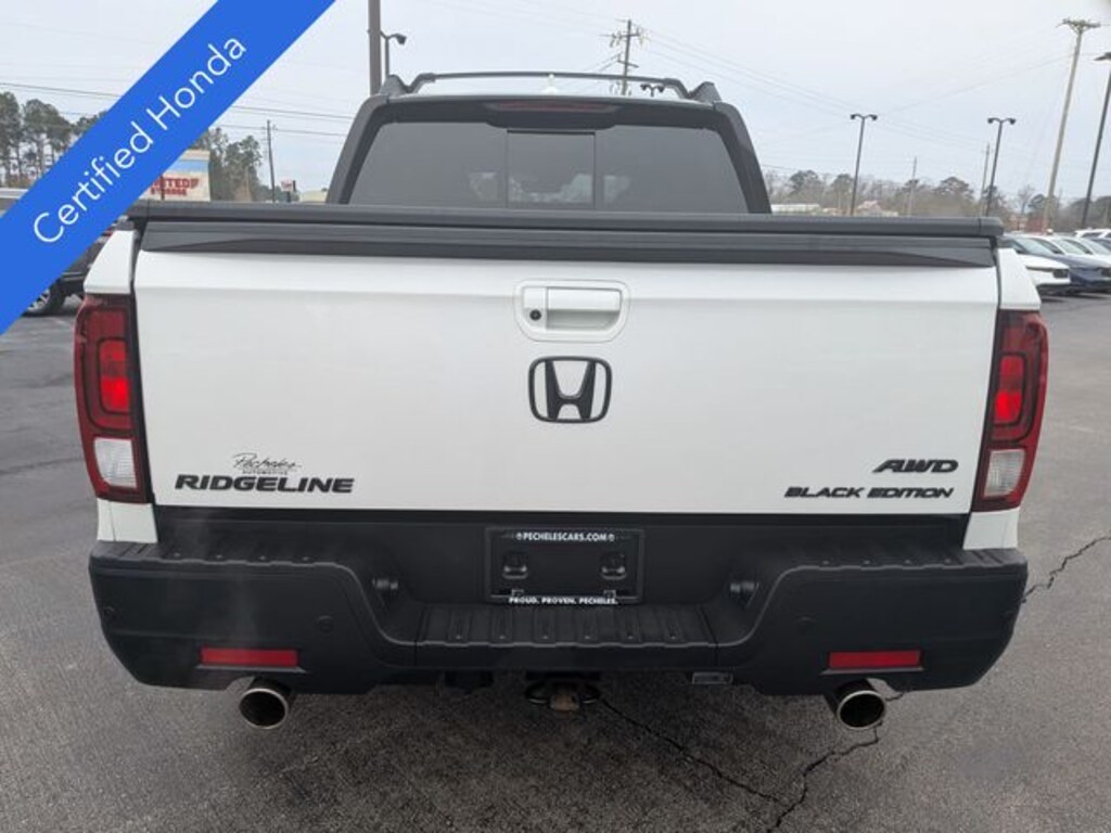 Certified 2023 Honda Ridgeline Black Edition Truck Crew Cab