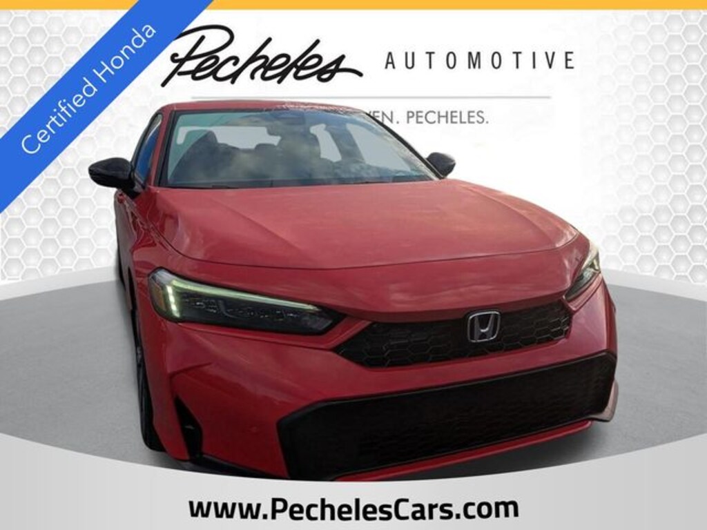 Certified 2025 Honda Civic Hybrid Sport Touring Sedan