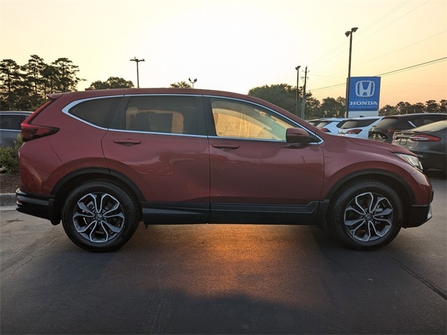 Certified 2022 Honda CR-V EX with VIN 7FARW1H57NE003762 for sale in New Bern, NC