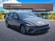 New 2026 Hyundai Elantra Hybrid Blue Sedan