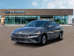 2026 Hyundai Elantra Hybrid Blue Sedan