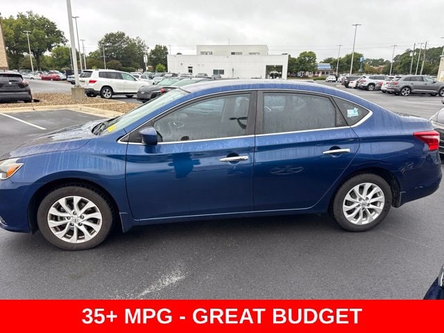 Used 2019 Nissan Sentra SV with VIN 3N1AB7AP3KY220361 for sale in Greenville, NC
