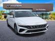 New 2026 Hyundai Elantra Hybrid Blue Sedan