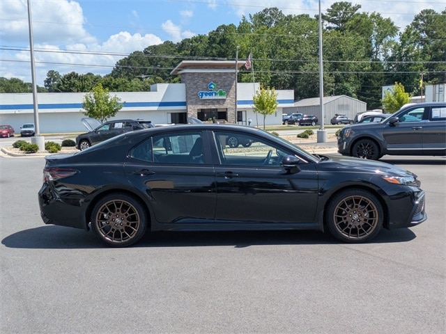 Used 2023 Toyota Camry SE Nightshade with VIN 4T1T11AK6PU112915 for sale in Greenville, NC
